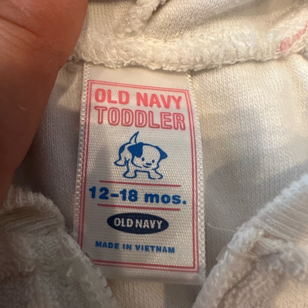 VINTAGE Custom Terry Toddler White Romper with Colorful Graphics - Picture 8 of 10